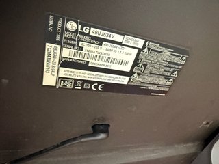 LG 49” 4K Smart TV