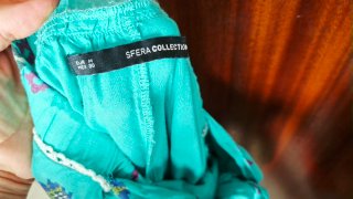 Vestido Largo Turquesa Boho Chic Sfera M