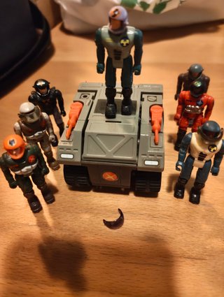 Lote Starcom Laser Rat y figuras