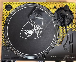 Pareja Technics SL-1200M7B Lamborghini Amarillo