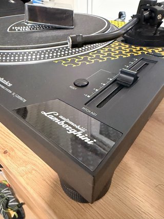 Pareja Technics SL-1200M7B Lamborghini Amarillo