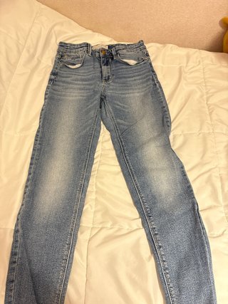 Pantalones pitillo vaqueros azules