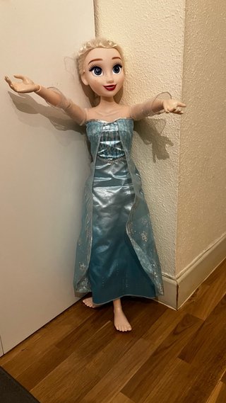 Muñeca Elsa Frozen 80 cm