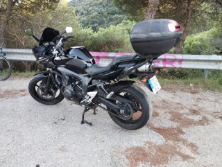 Yamaha FZ6 Naked 2008 Negra