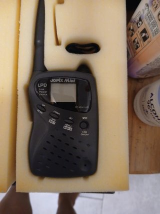 2 x JOPIX Mini LPD Walkie Talkies  en buen estado,