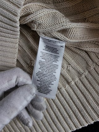 Sweater Cable Knit Polo Ralph Lauren Women M