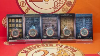 Vaticano 5 Coincard 1€ 2025 Porte Sante