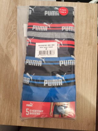 Pack 5 Boxer Puma Talla M