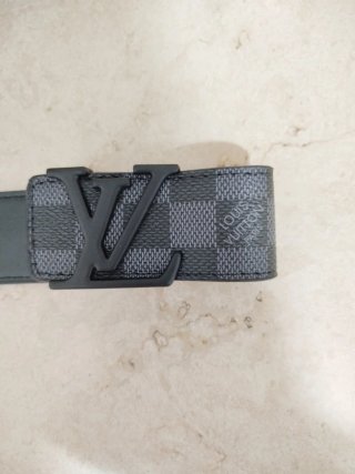 Cintura Louis Vuitton Damier Graphite