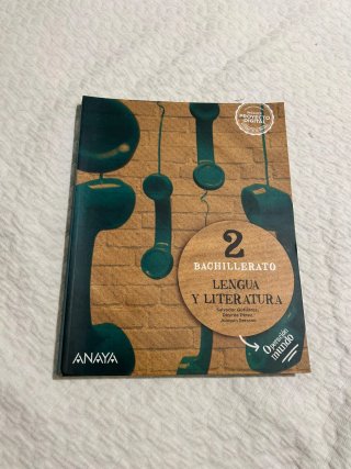 Libro Lengua Castellano 2º Bachillerato 2026/27