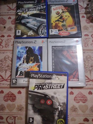 Lote 5 Juegos PlayStation 2 (PS2)