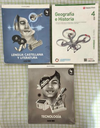 Libros Texto 4° ESO IES Emérita