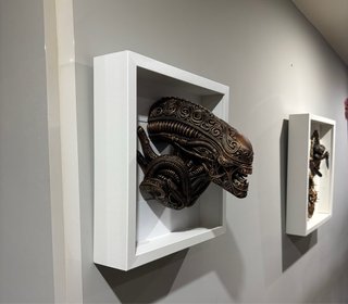 Figura Alien Xenomorfo enmarcada