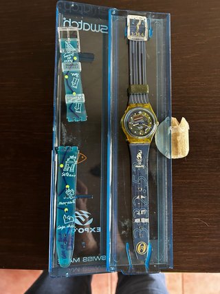 Vintage Swatch Olimpiade Atlanta 96’+ cint.Expo 98