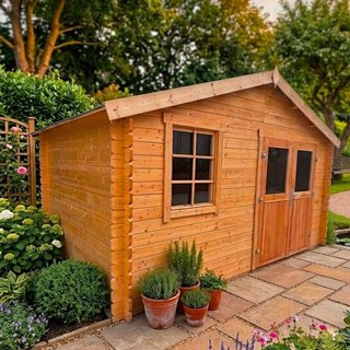 Caseta de madera Sierra 12 m²