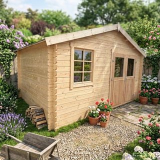 Caseta de madera Sierra 12 m²