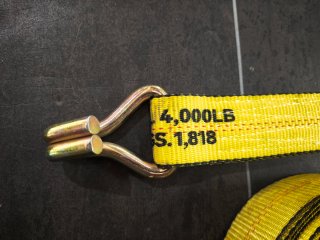 Juegos de cinchas con carraca, nuevas.