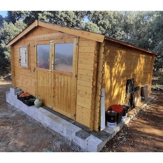 Caseta de madera Vallauris 15,84 m²