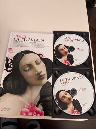 Verdi La Traviata Libro y 2 CDs