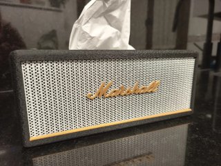 Caja de pañuelos inspirado en Marshall