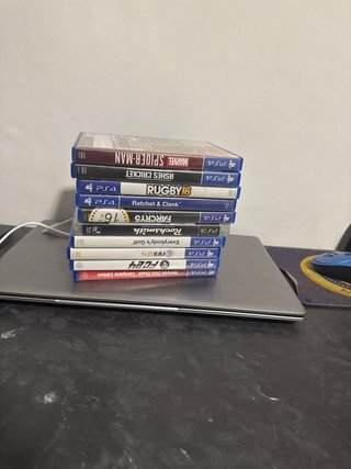 Lote Juegos PS4: Spider-Man, Rugby 18, Far Cry 5