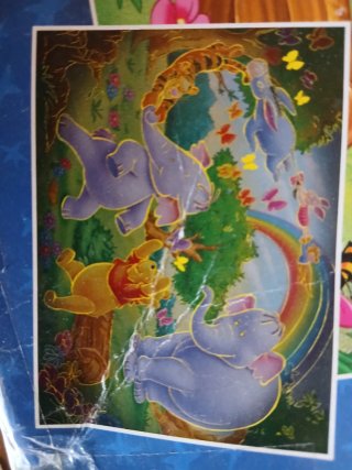 Puzzle Disney Winnie the Pooh fluorescente