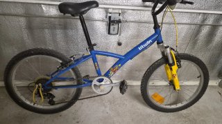 Bicicleta Btwin 20 azul