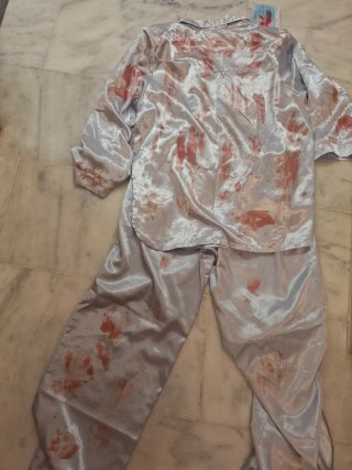Disfraz Halloween Paciente Zombie Talla 48