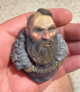 Busto en miniatura de Eitri escala 1:12