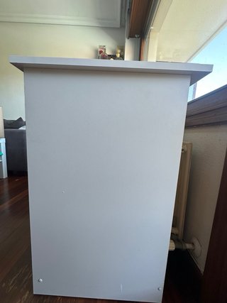 Escritorio Blanco con Cajones ( Rieles arreglar)