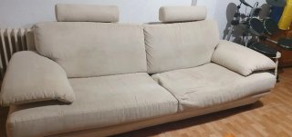 Sofá de salón beige ITALIANO NATUZZI