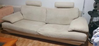 Sofá de salón beige ITALIANO NATUZZI