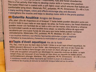 Alfombra sensorial de agua HABA Bosque. Sin abrir!