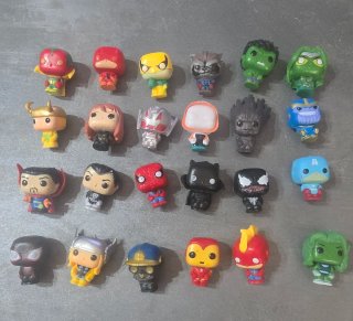 Colección Mini Funkos Super Héroes Marvel