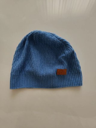 Cappellino bambino celeste in cotone 48-50