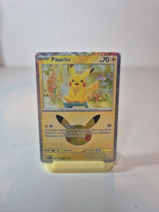 CARTA PIKACHU 30 ANIVERSARIO 03/30 ESP NM
