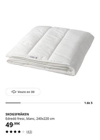 Relleno nórdico IKEA (NUEVO)