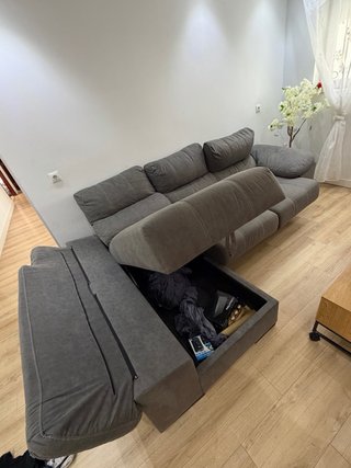 Sofá modular gris