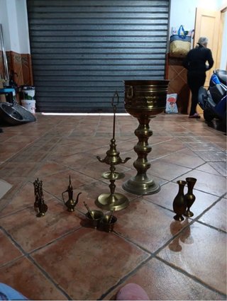 Set de 8 Adornos de Cobre