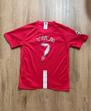Camiseta Manchester United 2008 Ronaldo Moscow