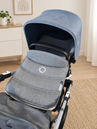 Bugaboo Fox Gris con Capota Azul