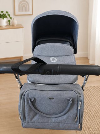 Bugaboo Fox Gris con Capota Azul