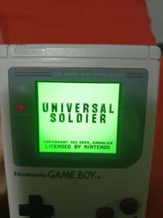 Universal Soldier y top ranking tennis Game Boy