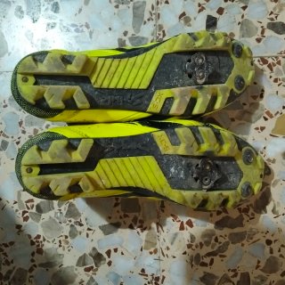 Zapatillas Ciclismo MTB Amarillas