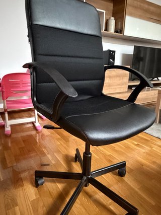 Silla de oficina escritorio negra