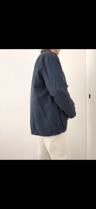 Parka Zara azul Talla L