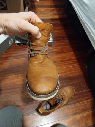 Botas de piel Springfield talla 43