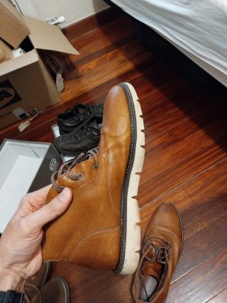 Botas de piel Springfield talla 43