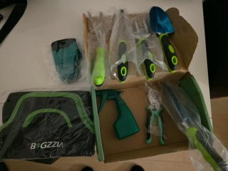 Kit jardinería 9 piezas BAGZZIA