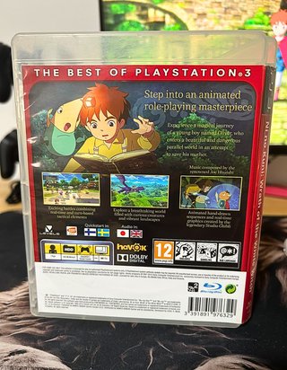 🇪🇸 Ni No Kuni La Ira Bruja Blanca PS3 Completo